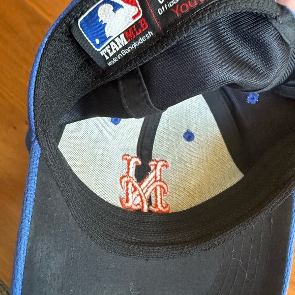 New Era New York Mets MLB Blue Cap with Orange Embroidery - Picture 5 of 5